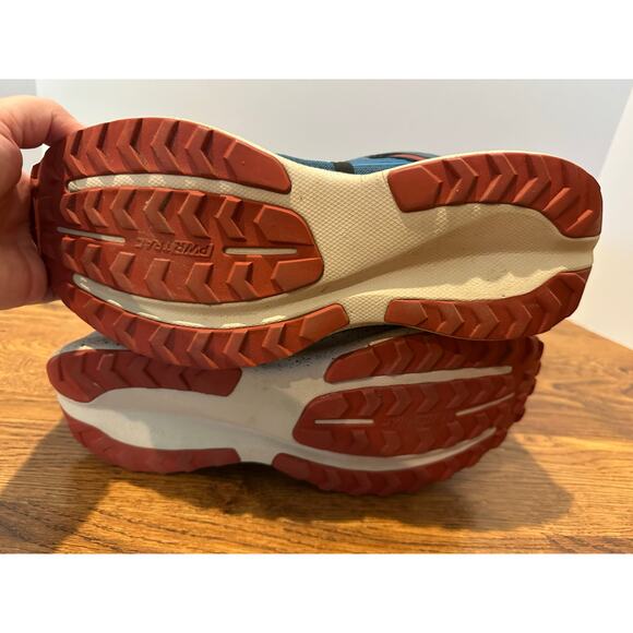 Saucony Men's Ride 15 TR Trail Running Shoes Blue - Size 10 Outdoor Footwear - Picture 7 of 9